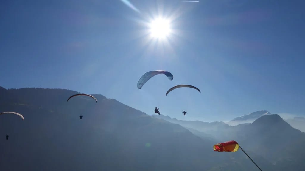 Gleitschirmfliegen